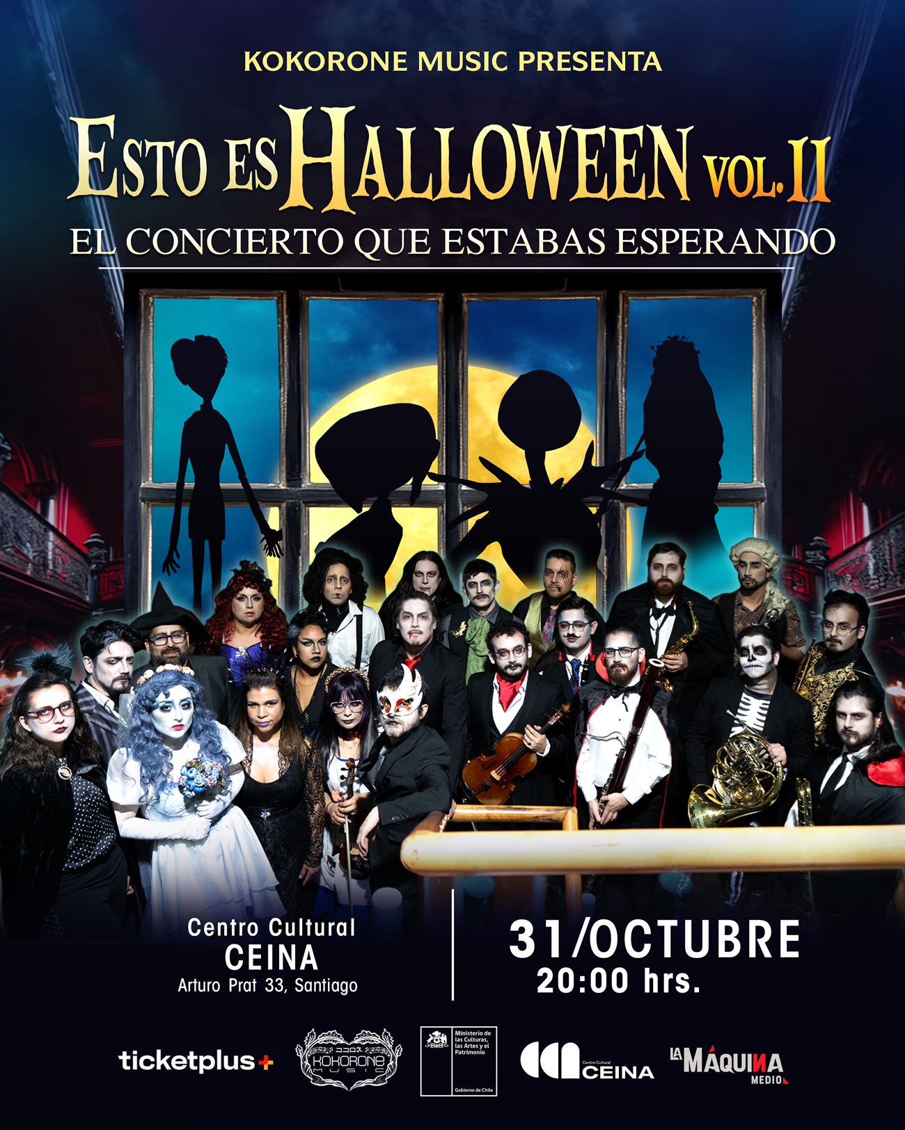 Esto es Halloween II: Música, fantasía y misterio en nuevo espectáculo en vivo